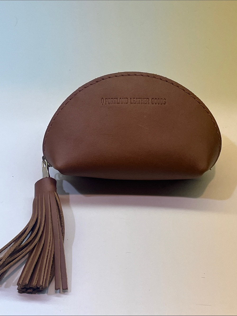 Portland Leather Small Taco Tassel Case Like New